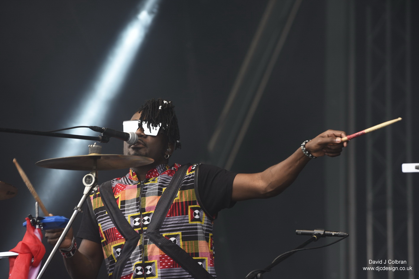 KIZABA Afro-Congolese musician at the Africa Oye Festival 2022 Liverpool UK